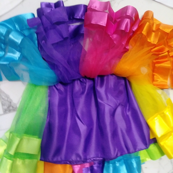 Brand New Rainbow Unicorn Tutu Set - Picture 8 of 10